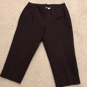 Chico’s Women’s Brown Capris size 0